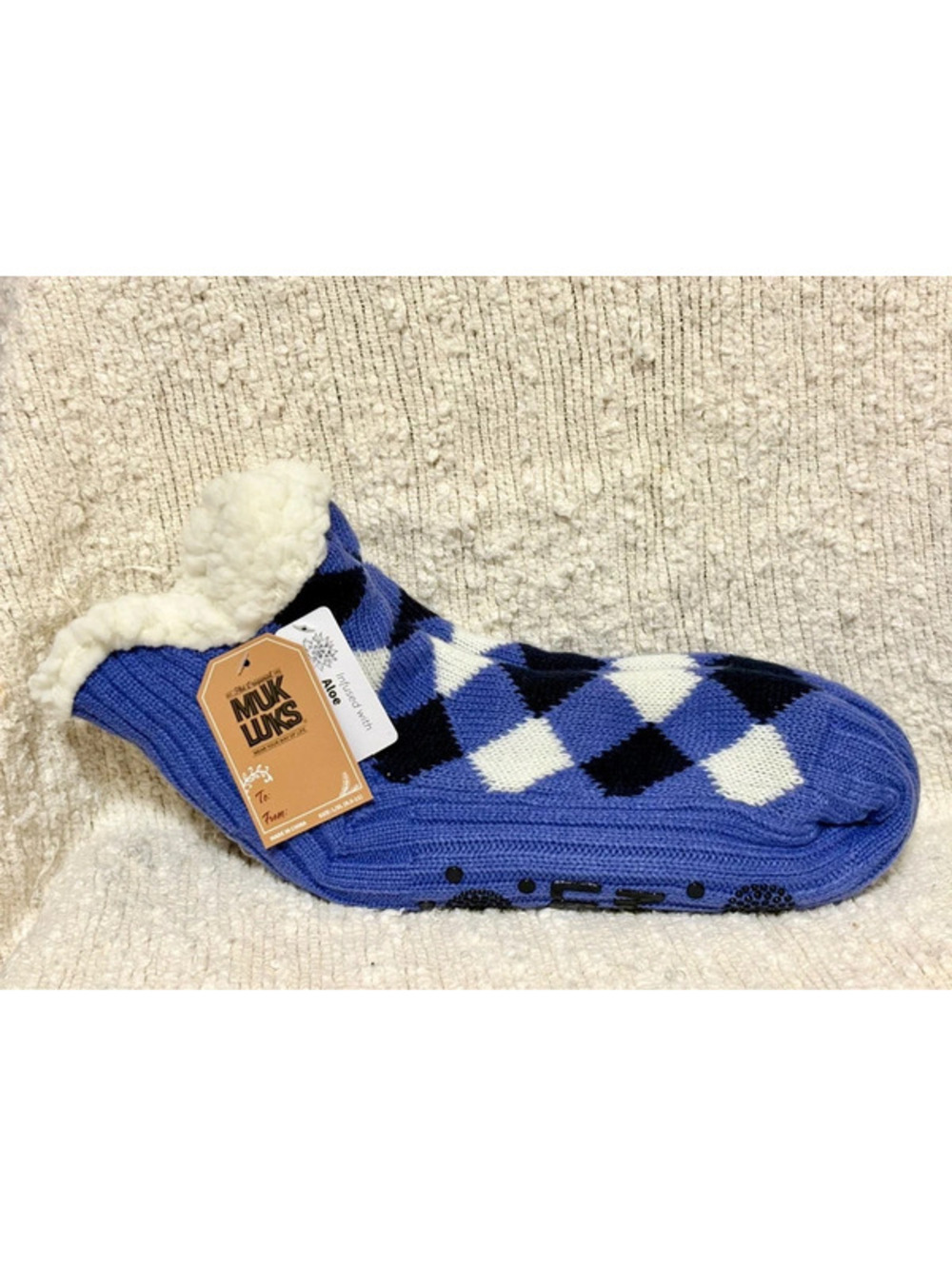 Muk Luks Women's Cabin Socks L/XL